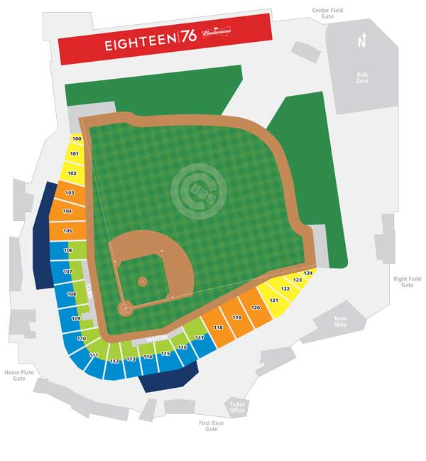Cubs Seating Chart